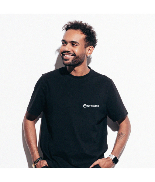 Camiseta Algodão Preta - Unissex - TheCompanyStore