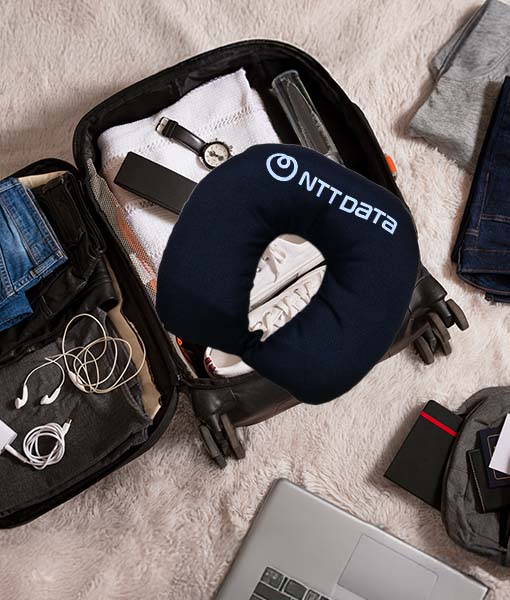 Almofada de Viagem Preta - Thecompanystore