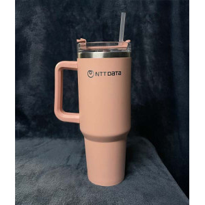 Caneca Termica Inox Rosa - TheCompanyStore
